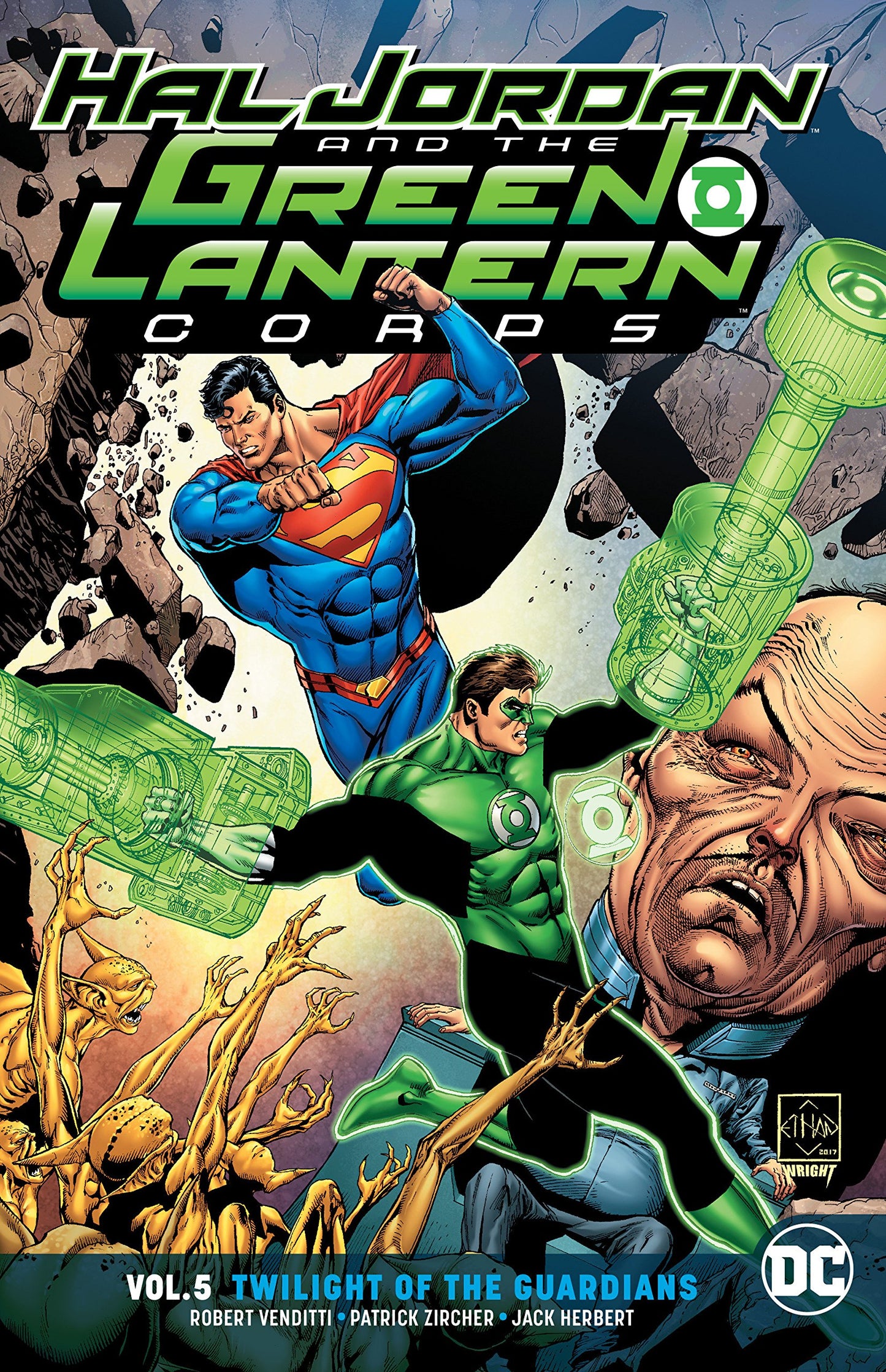 Hal Jordan & The Green Lantern Corps Vol. 05 Twilight of the Guardians (Rebirth)