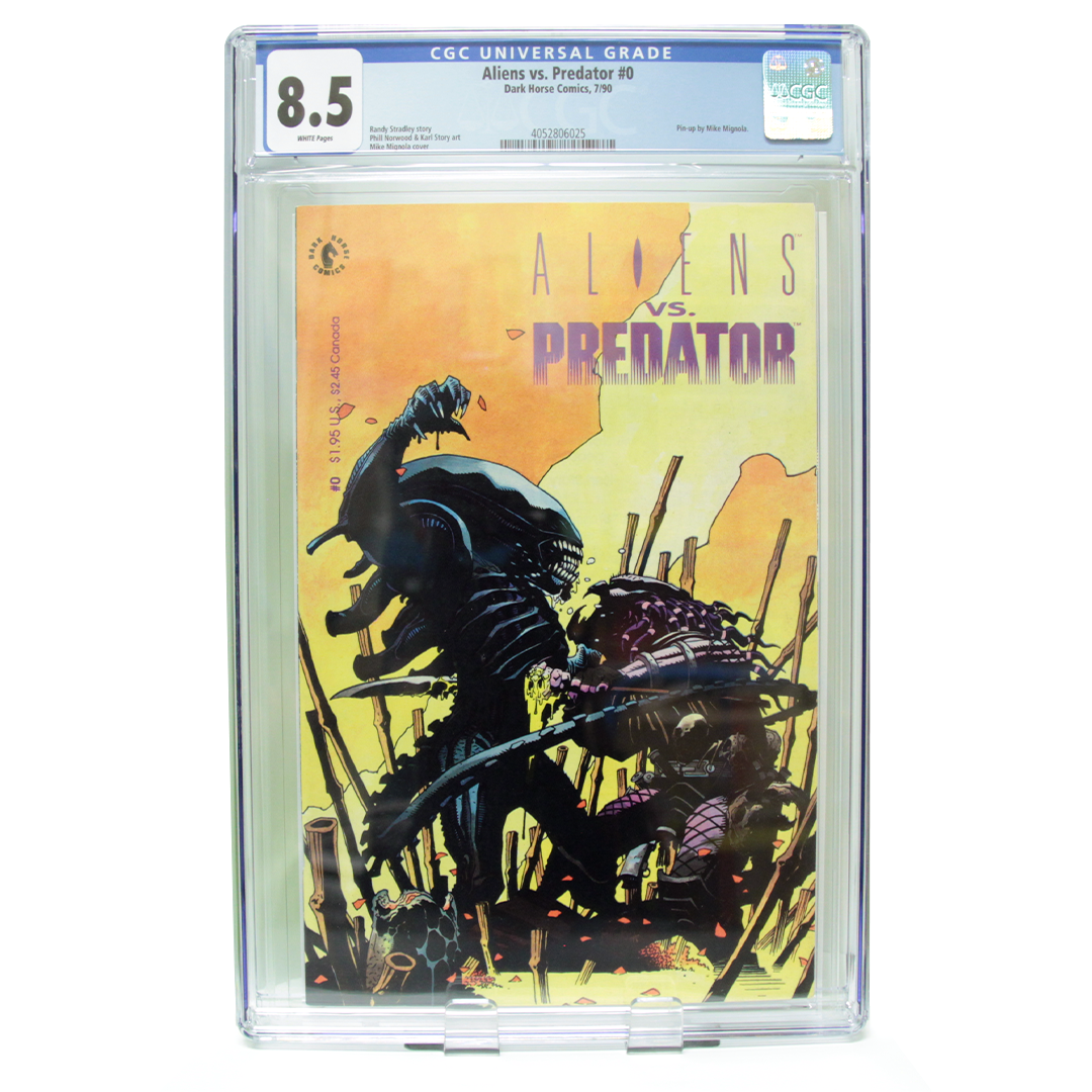 Aliens vs Predator #0 7/90 Dark Horse Comics (CGC Graded)