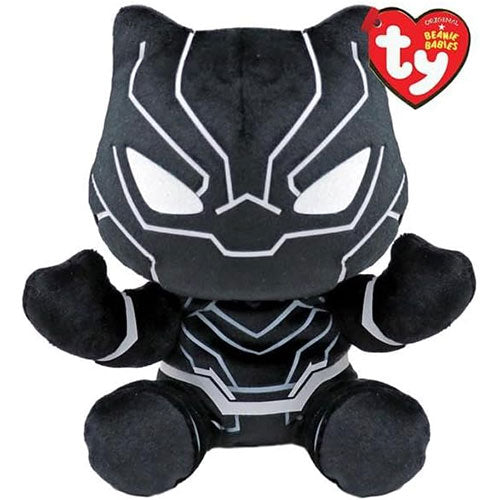 Black Panther Ty 7.5" Floppy Plush