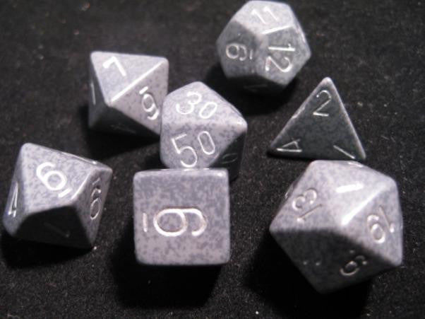 Speckled Hi-Tech 7pc Dice Set