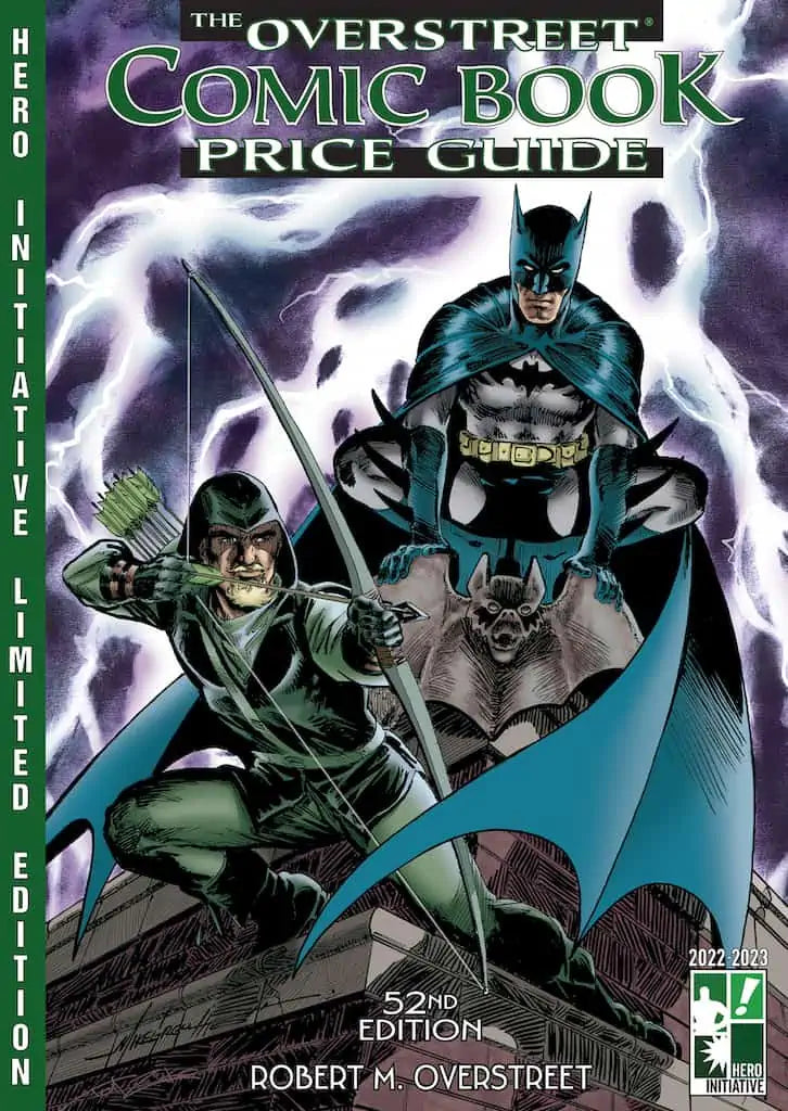 Overstreet Vol. 52 Hero Initiative Exclusive Mike Grell Cover