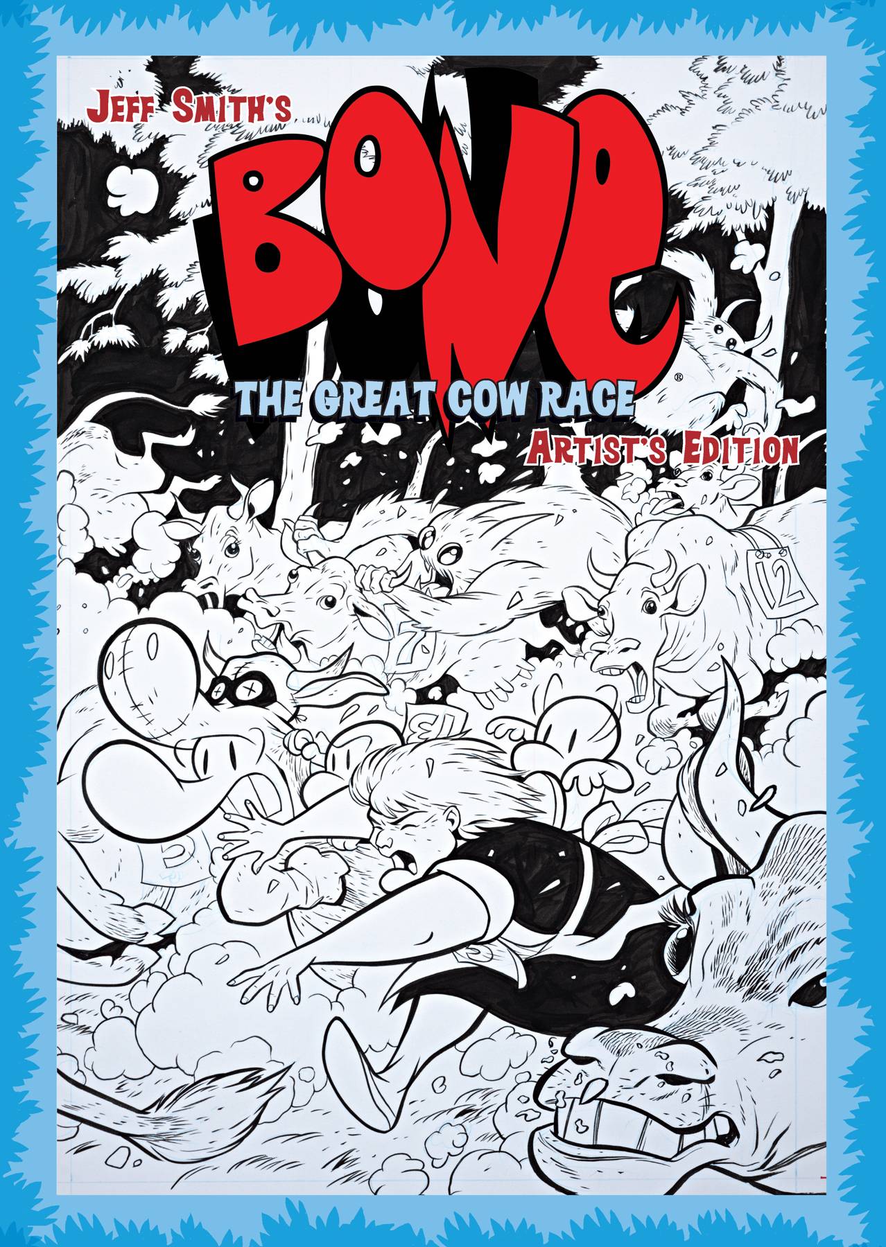 Jeff Smith Bone Great Cow Race Artist Edition HC
