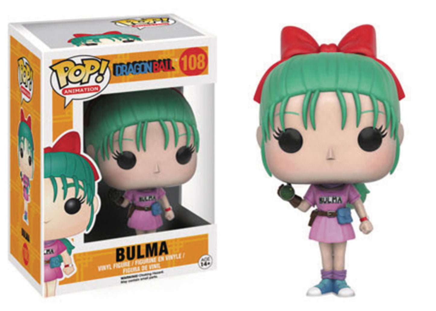 Pop Anime Dragon Ball Z Bulma Vinyl Figure