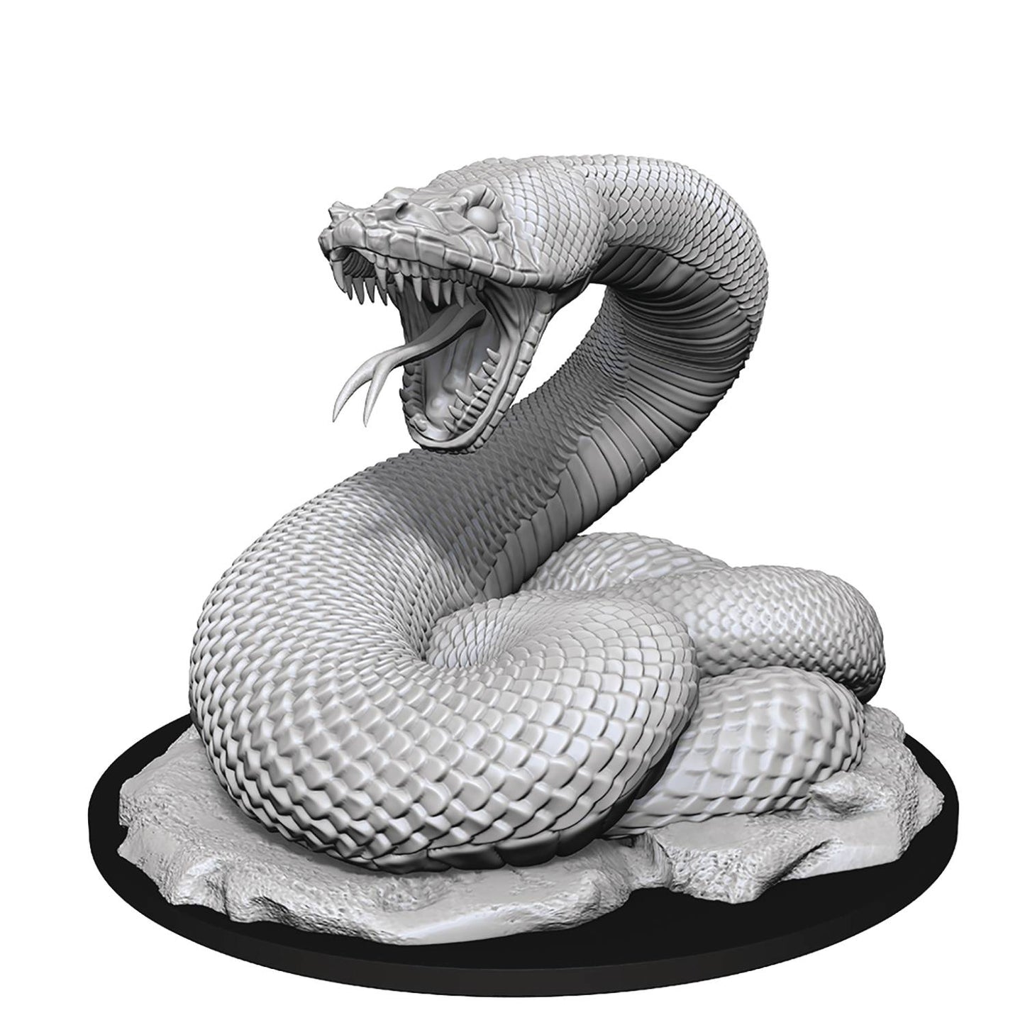D&D Unpainted Giant Constrictor Snake