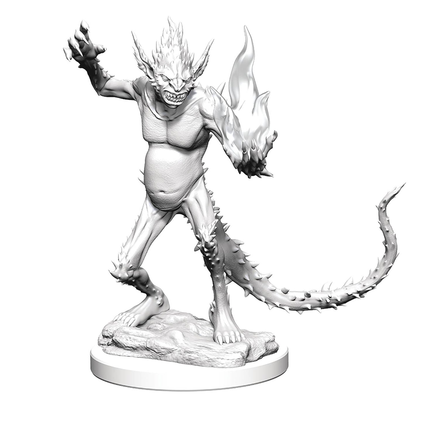 D&D Unpainted Barbed Devils Miniatures