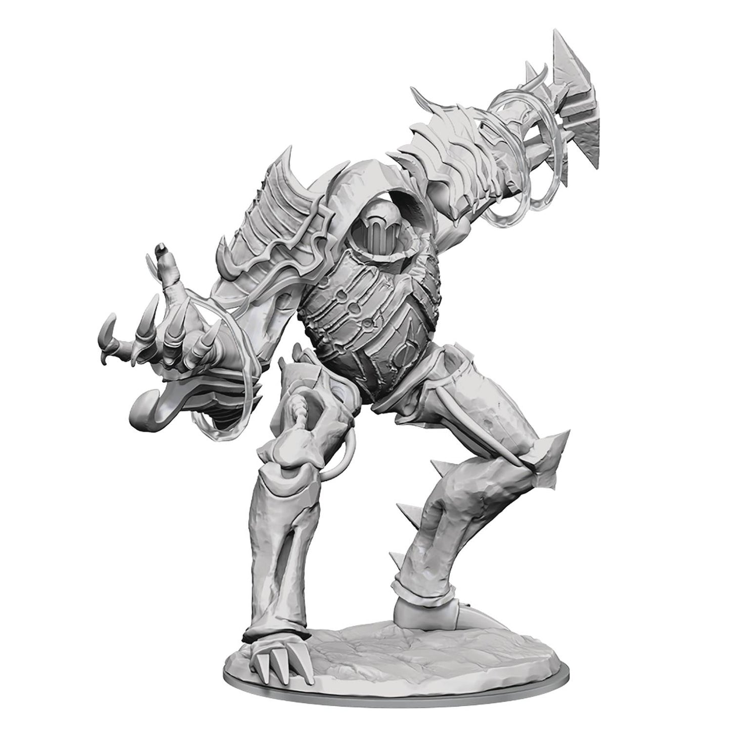 Magic The Gathering Unpainted Blightsteel Colossus Miniature