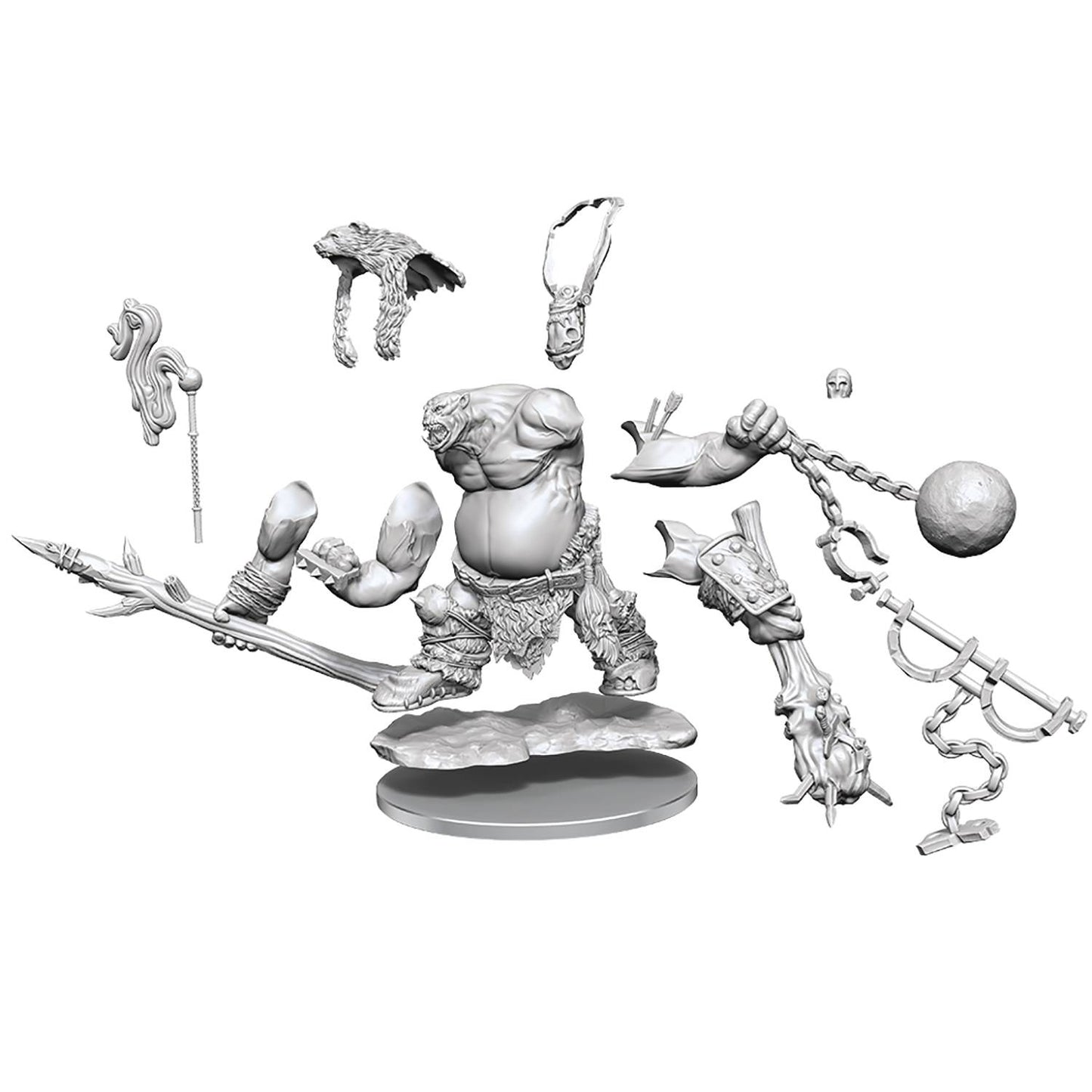 D&D Frameworks Ogre Miniature