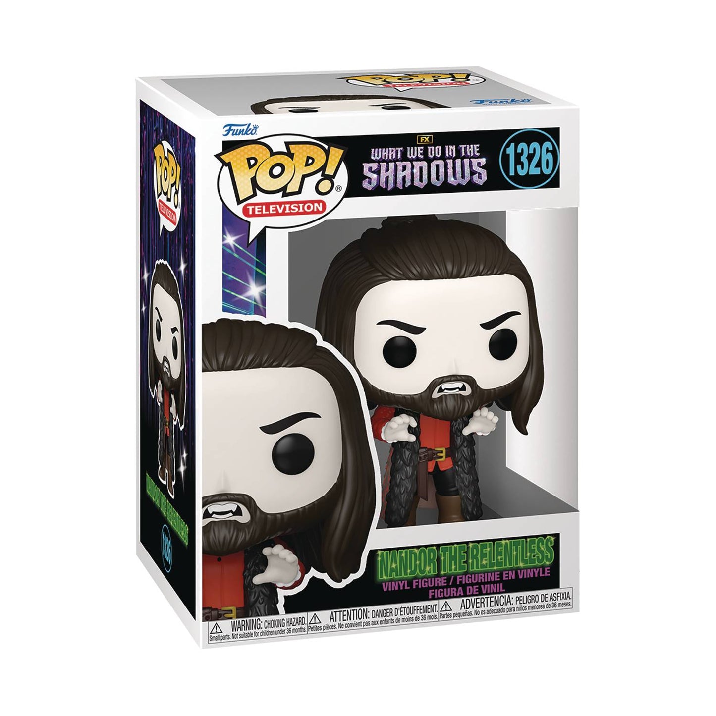 Pop What We Do In Shadows Nandor Vinyl Figure