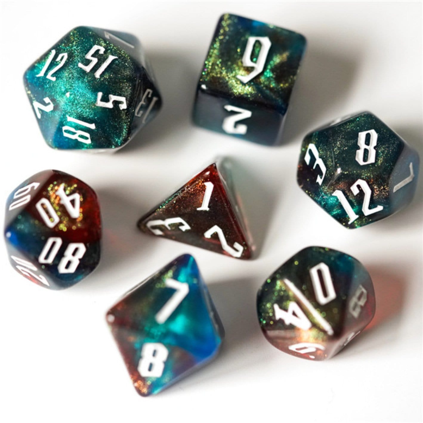 Magician's Illusion Dice Set (7 Dice)