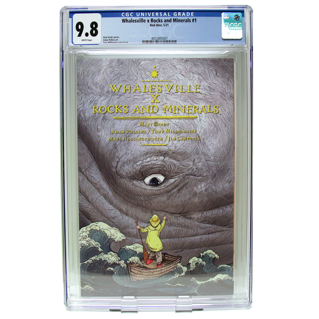 Whalesville x Rocks and Minerals #1 5/21 Bad Idea (CGC Graded)