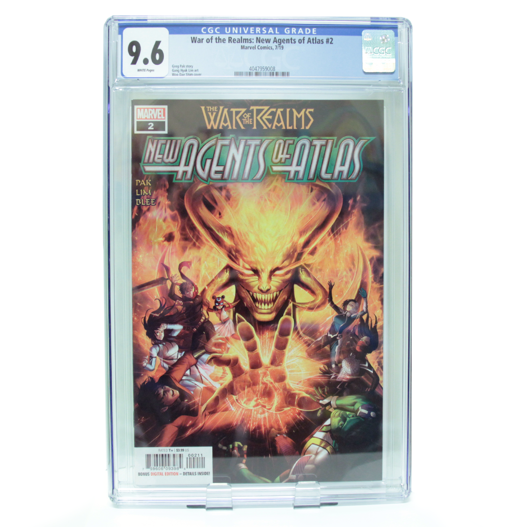 War of the Realms: New Agents of Atlas #2 7/19 Marvel Comics (CGC Graded)