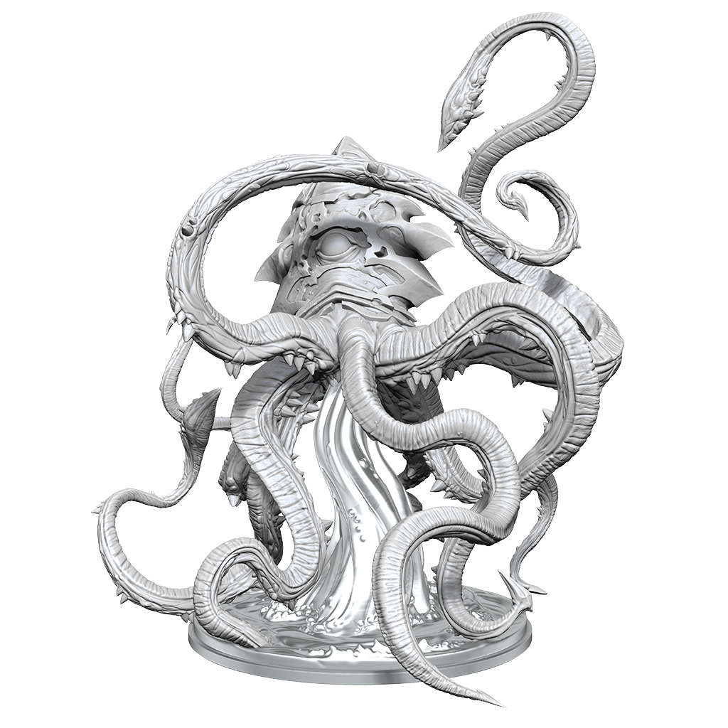Magic The Gathering Unpainted Reservoir Kraken Miniature