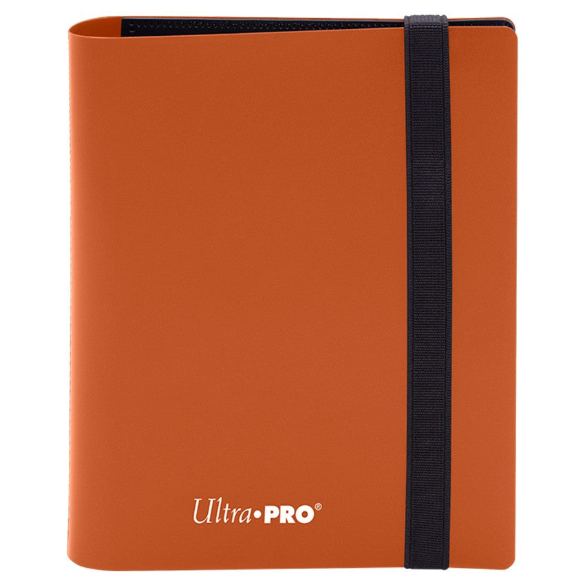 Ultra Pro 4-Pocket Pro-Binder Eclipse Pumpkin Orange