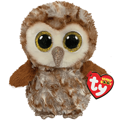 Percy 6" Brown Tipped Barn Owl