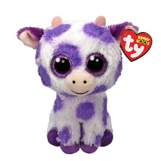 Ty Ethel Cow 6" Beanie Boo