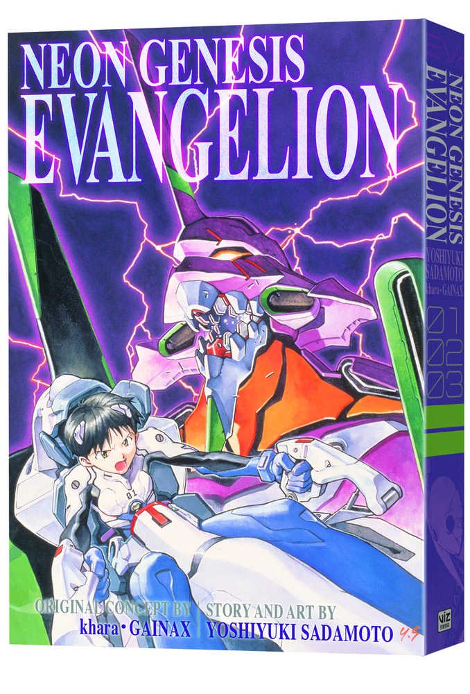 Neon Genesis Evangelion 3 In 1 Edition Volume 01