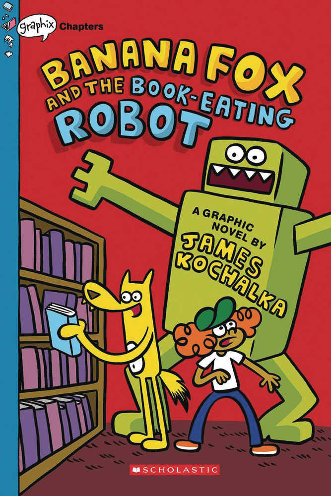 Banana Fox Graphic Novel Volume 02 Book Eating Robot