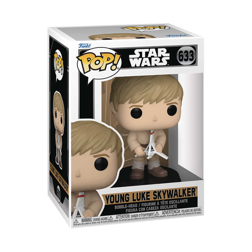 Pop Star Wars Obi Wan Young Luke Skywalker Vinyl Figure