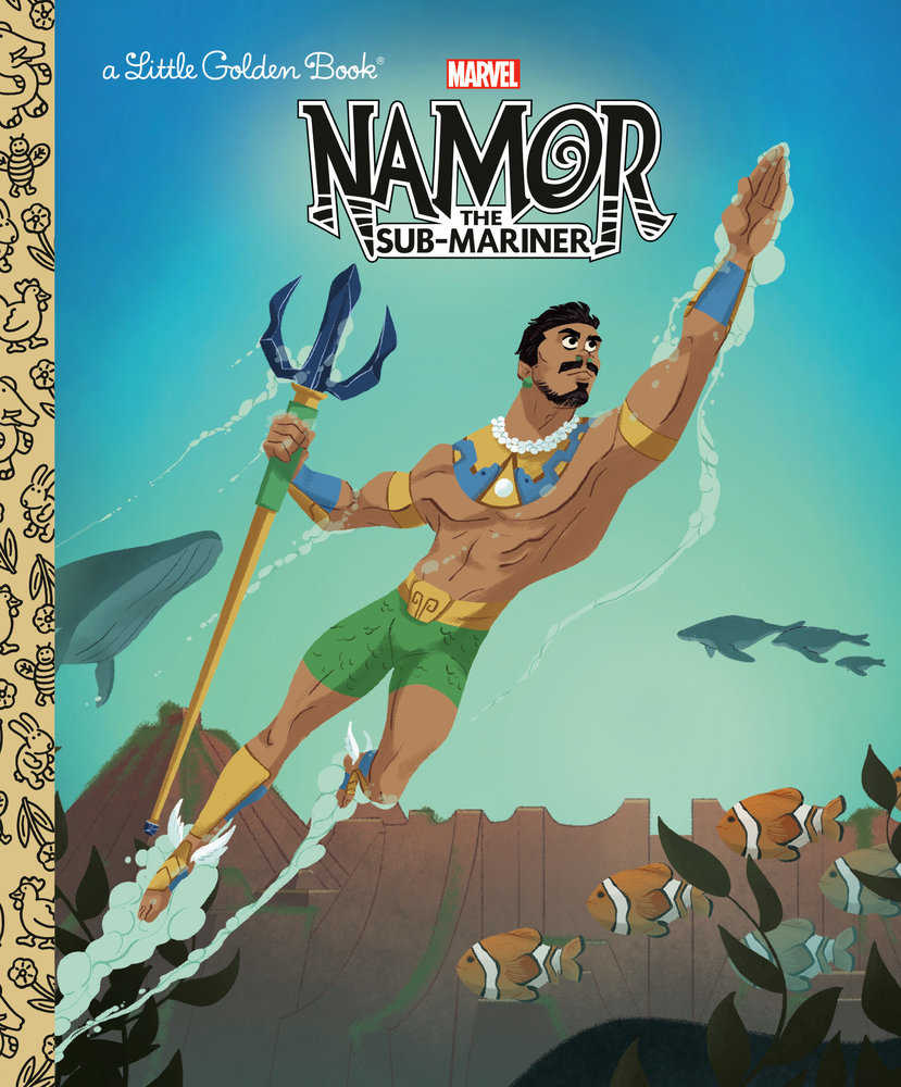 Namor The Sub-Mariner Little Golden Book