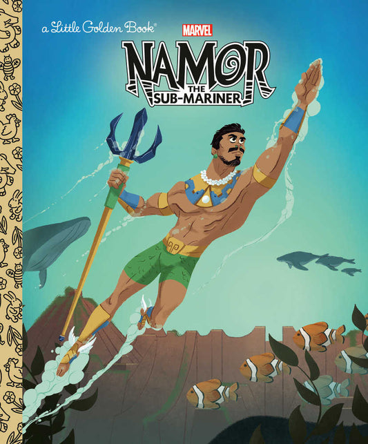 Namor The Sub-Mariner Little Golden Book