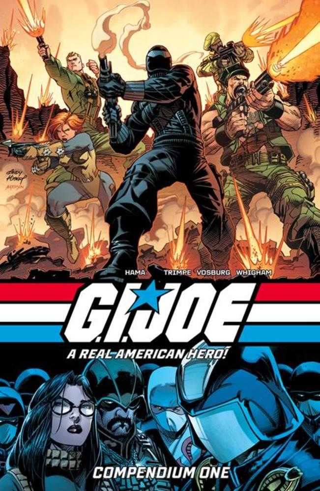 G.I. Joe A Real American Hero Compendium TPB Book 01 Book Market Andy Kubert & Brad Anderson Cover