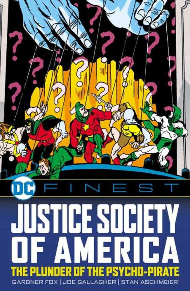 DC Finest Justice Society of America The Plunder of the Psycho-Pirate