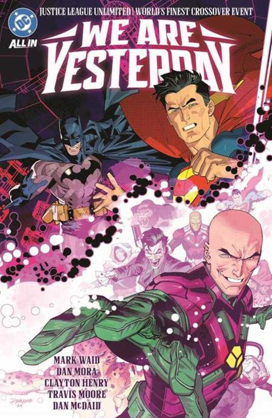 Justice League Unlimited Worlds Finest We Are Yesterday Hardcover