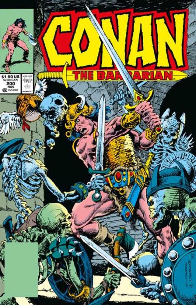Conan the Barbarian the Original Comics Omnibus Volume 08 Regular Edition W Johnson & Geoff Isherwood