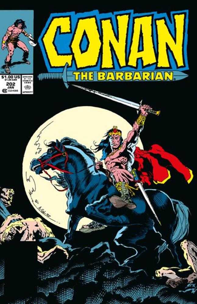 Conan the Barbarian the Original Comics Omnibus Volume 08 Direct Market Edition Armando Gil Cover