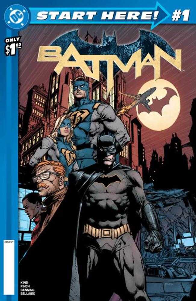 DC Start Here - Batman (2016) #1 (Rebirth)