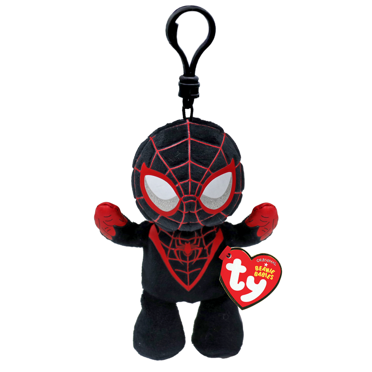 Ty Miles Morales Floppy 5" Beanie Boo Clip