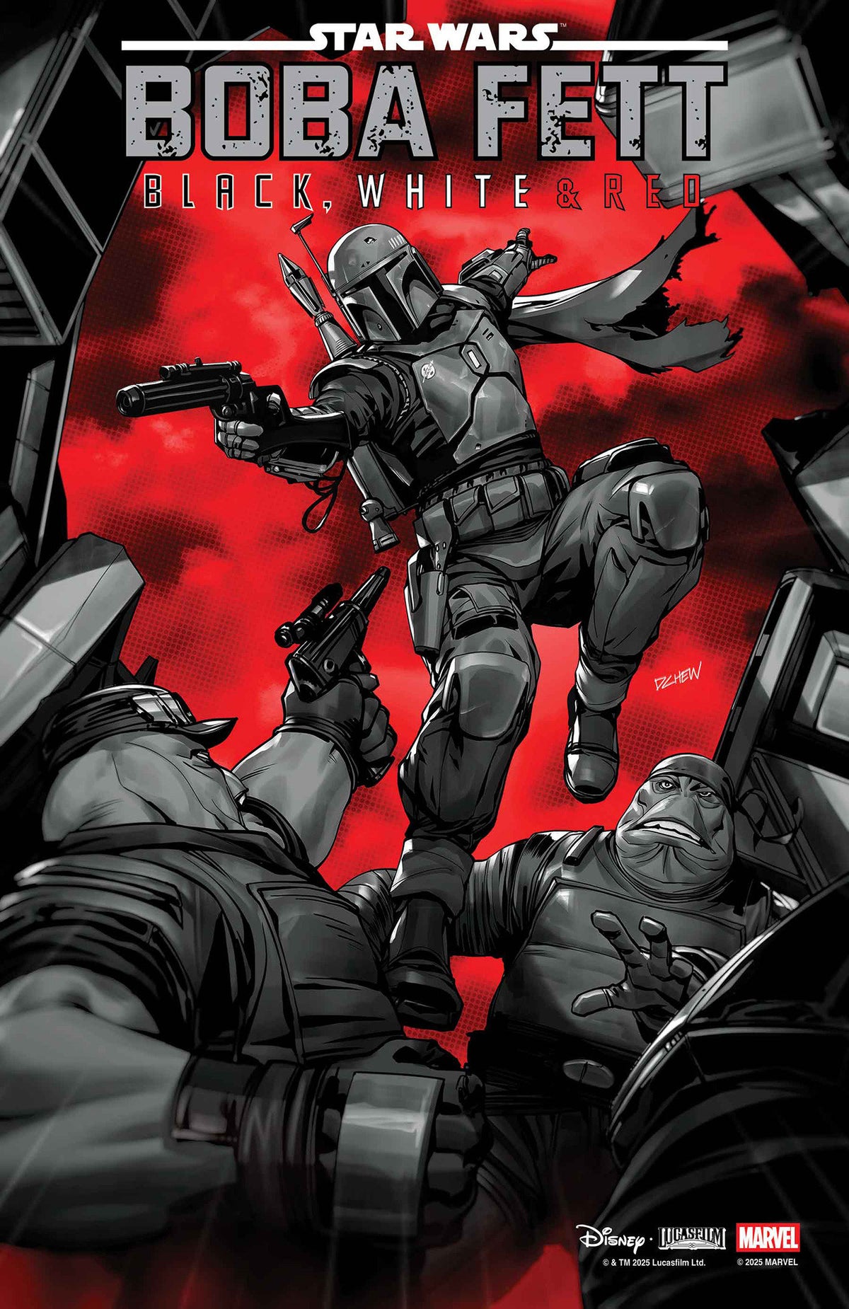 Star Wars: Boba Fett   Black, White & Red #2