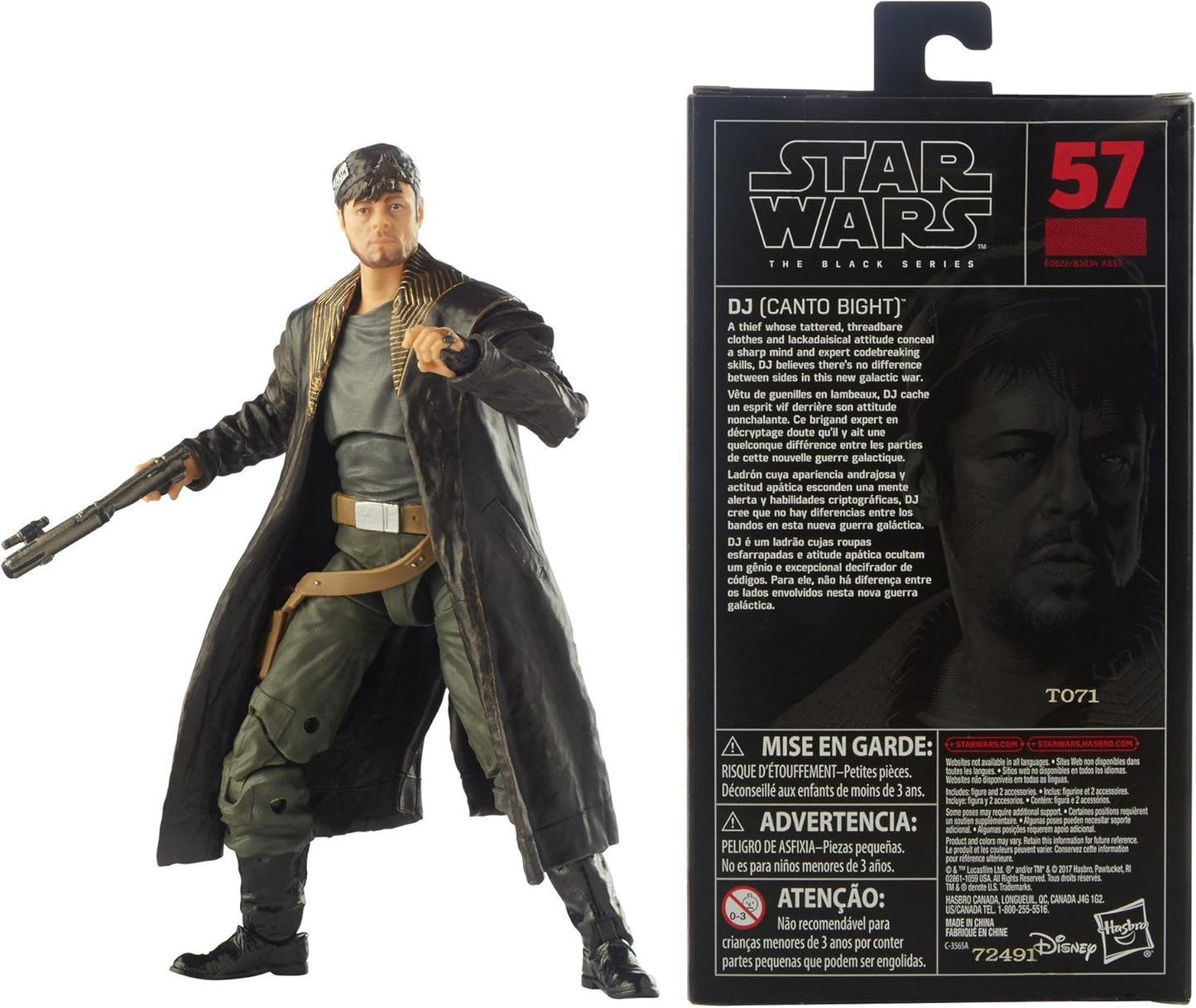 Star Wars Black Series DJ (Canto Bight) 6" figure