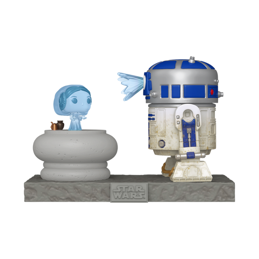 Pop Star Wars R2-D2 with Leia