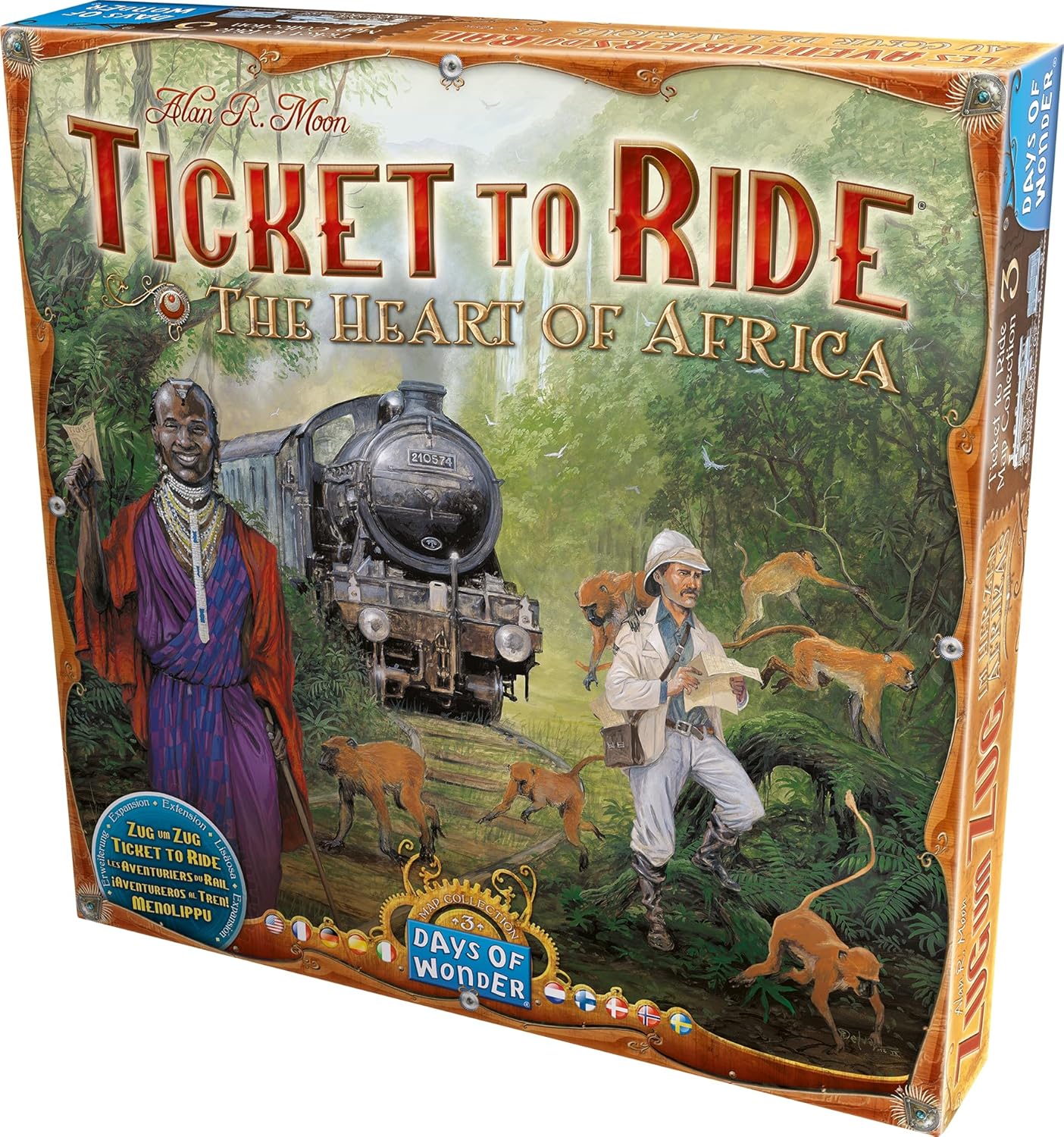 Ticket To Ride Map Collection 3 Heart of Africa