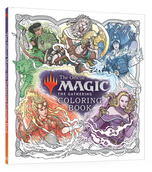 Official Magic: The Gathering Coloring Book
