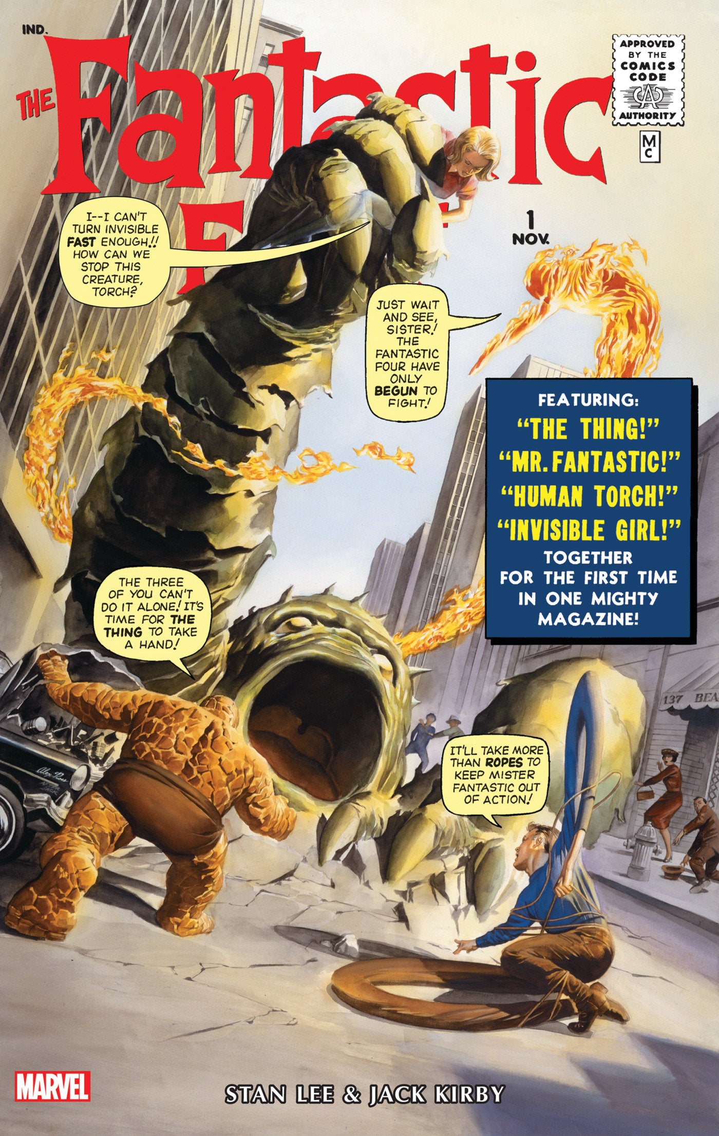 Fantastic Four Omnibus Volume 01 Alex Ross Cover [New Printing 3]