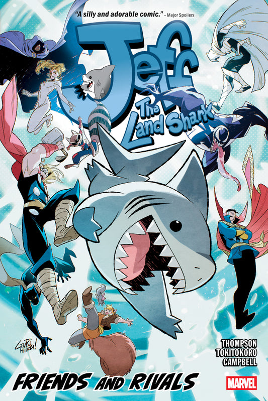 Jeff the Land Shark Friends and Rivals