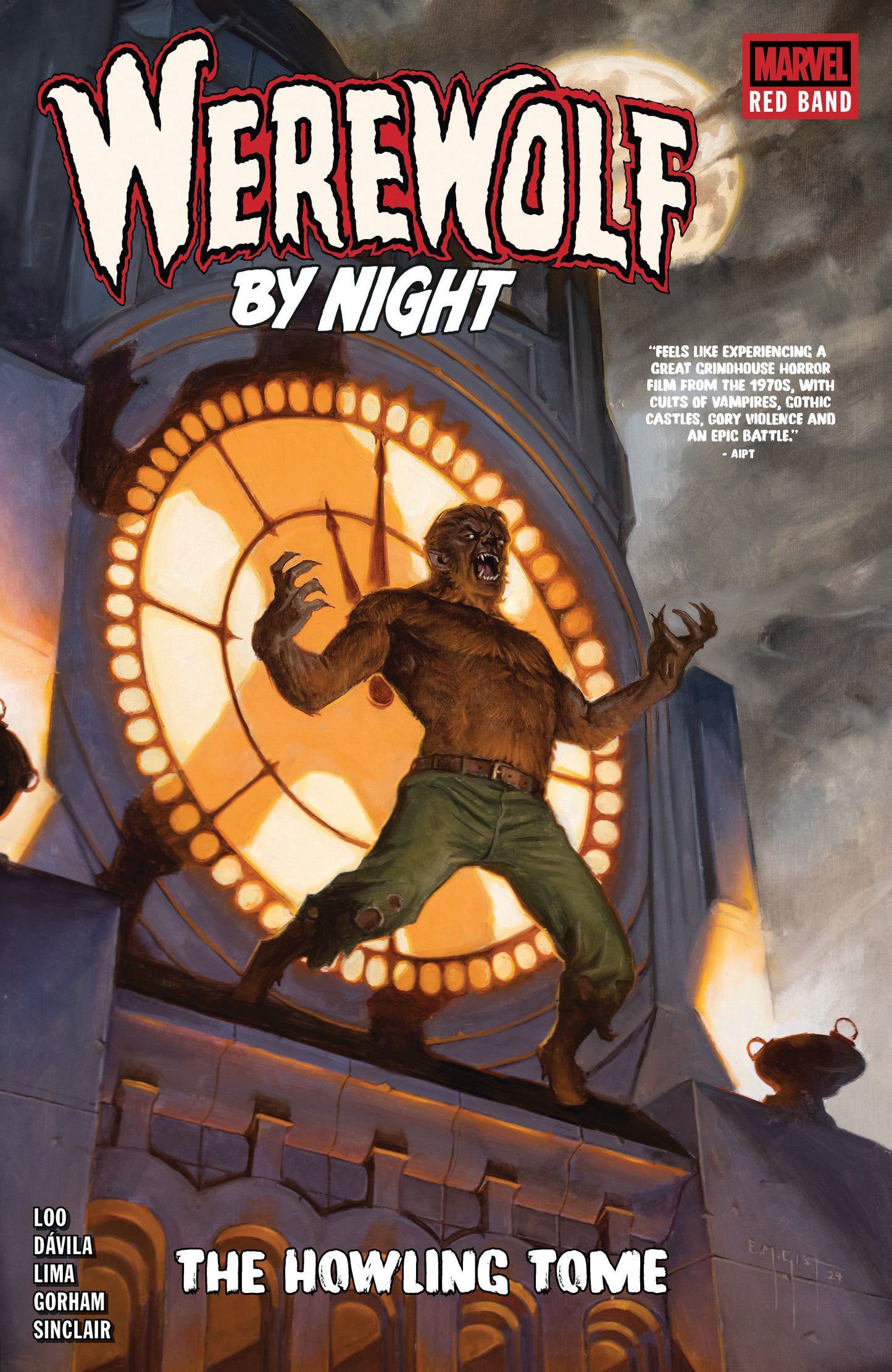Werewolf by Night Red Band the Howling Tome