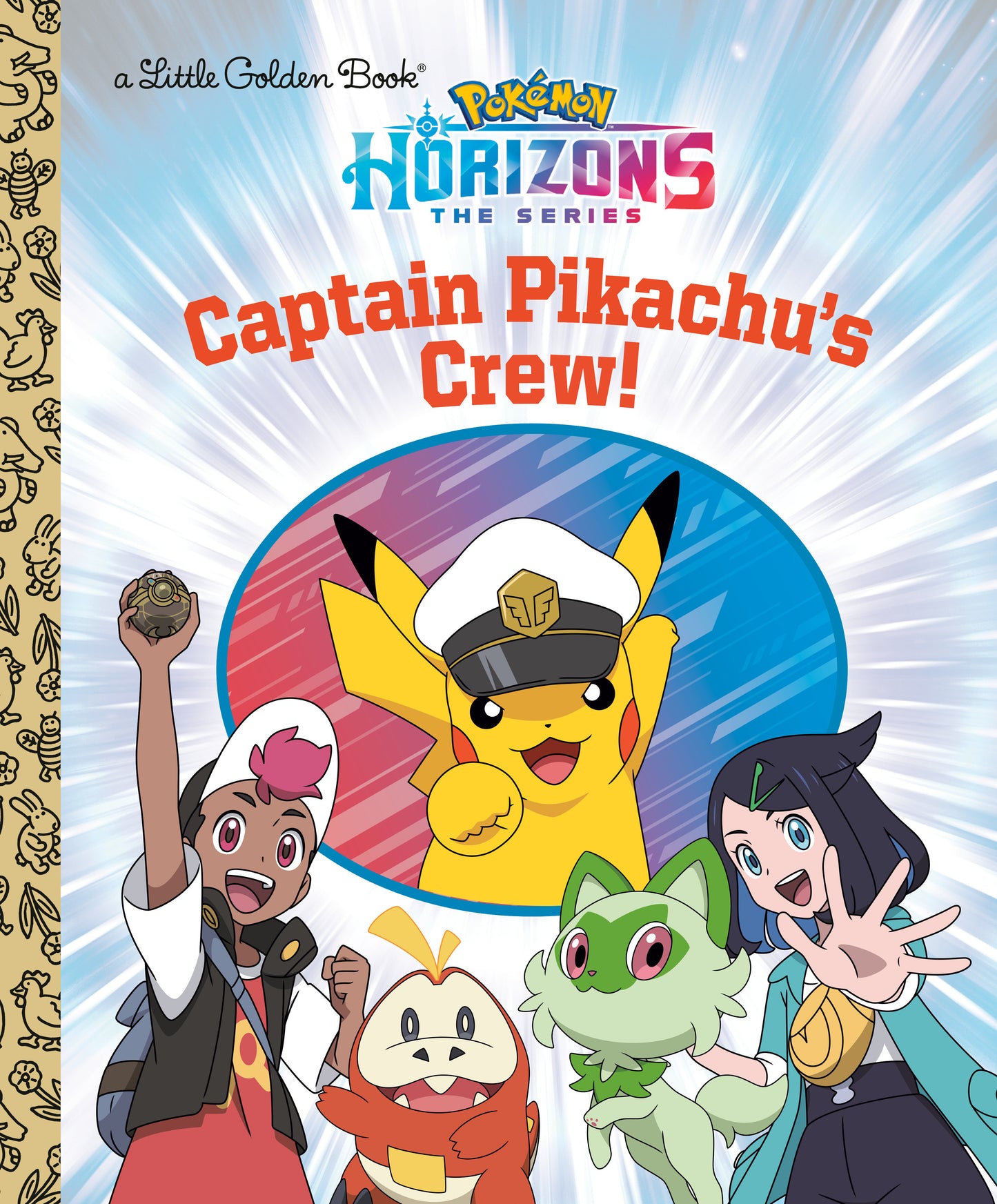Little Golden Book Captain Pikachu's Crew!
