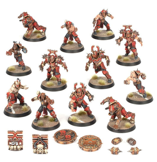 Khorne Blood Bowl Team: Skull-Tribe Slaughterers