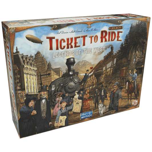 Ticket to Ride Legacy Legends of the West