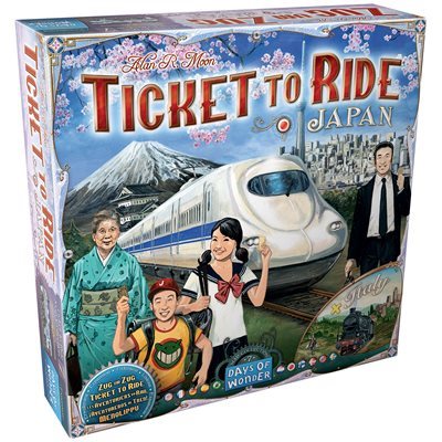 Ticket to Ride Map Pack Japan/Italy