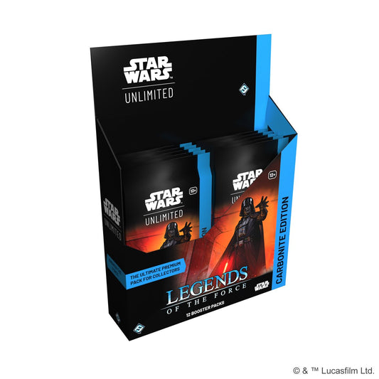 Star Wars Unlimited Legends of the Force Carbonite Booster