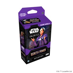 Star Wars Unlimited Secrets of Power Spotlight Deck