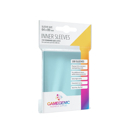 Gamegenic Just Sleeves Inner 100ct