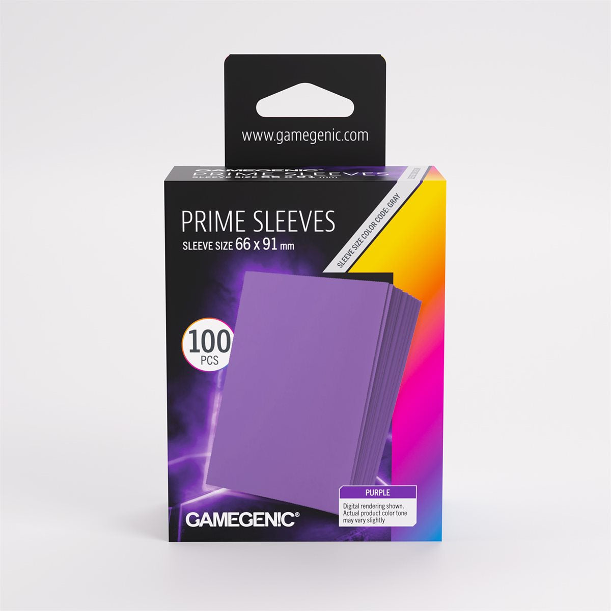 Gamegenic Prime Purple Sleeves 100ct