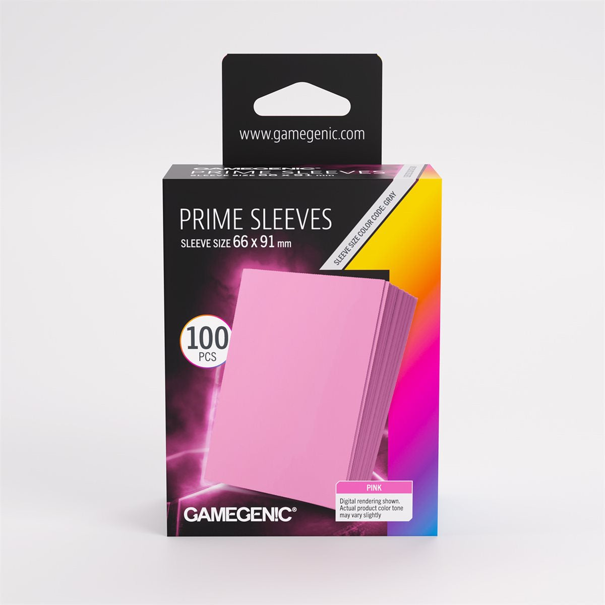 Gamegenic Prime Pink Sleeves 100ct