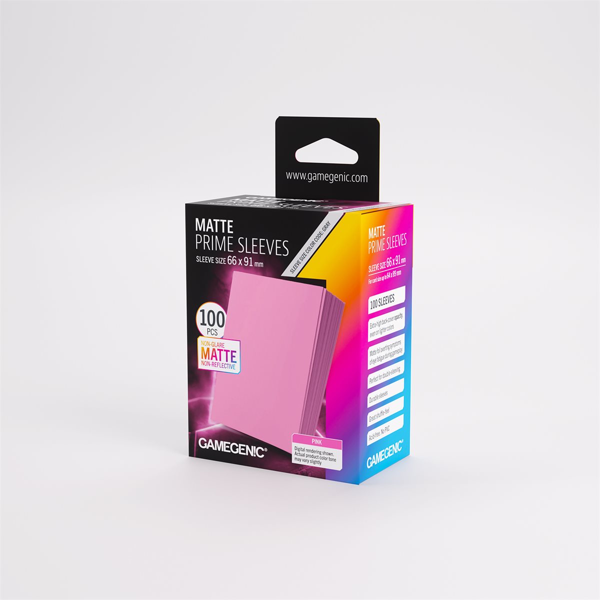 Gamegenic Matte Prime Pink Sleeves 100ct