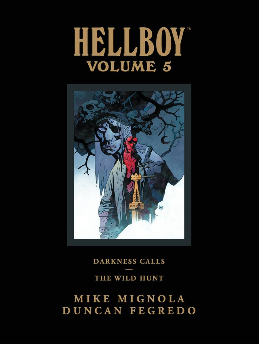 Hellboy Library Edition Vol. 05 Darkness Calls and The Wild Hunt